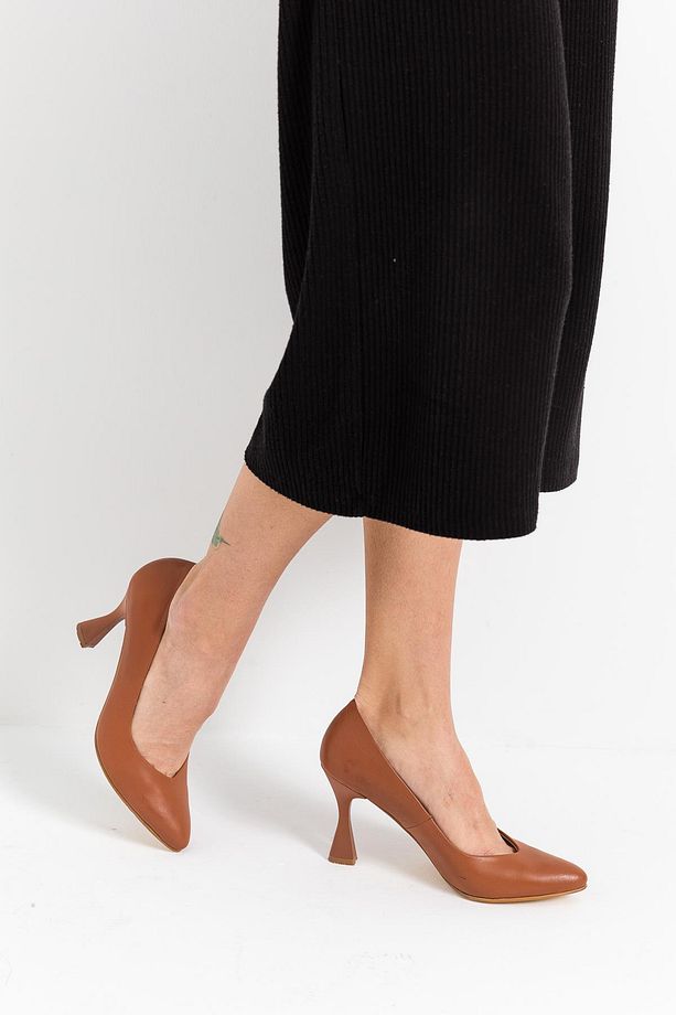 Kadın Topuklu Stiletto Hakiki Deri Ayakkabı 052y21k10004 - 7