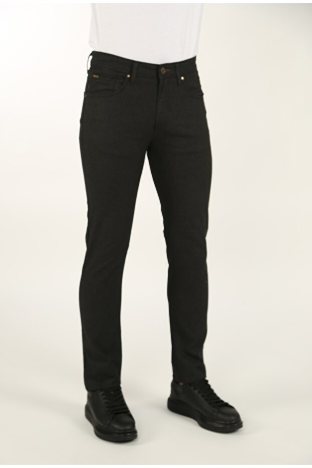 Gabardin Pantolon Siyah - 3