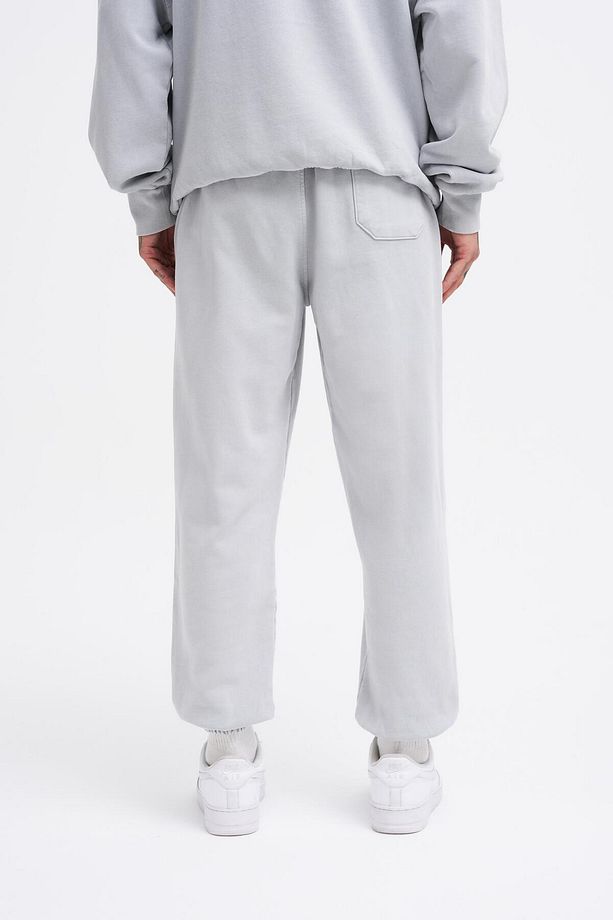 Erkek Yıkamalı Basic Jogger Ghost Eşofman Altı - 4