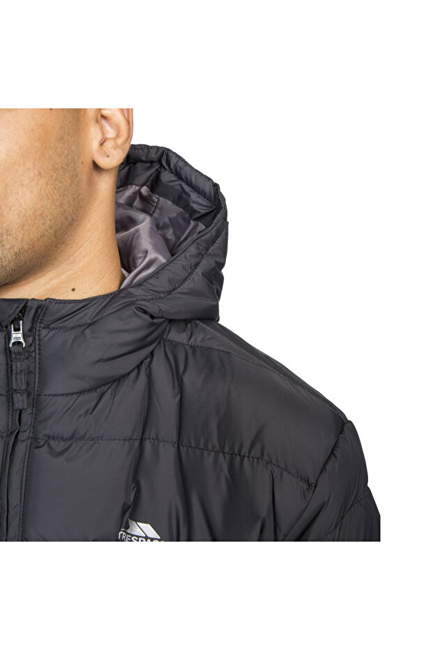 Oskar - Padded Erkek Siyah Outdoor Ceketi ERKEK OUTDOOR CEKETİ MAJKCAN20007 - 7