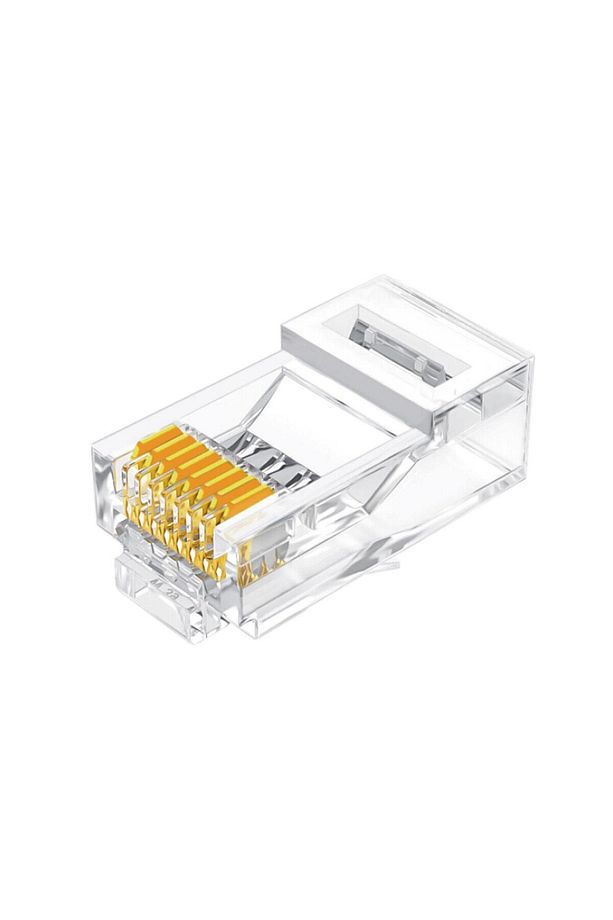 Cat6 Rj45 Jack 8p8c Ethernet Konnektörü Altın Kaplama 102 Adet - 1
