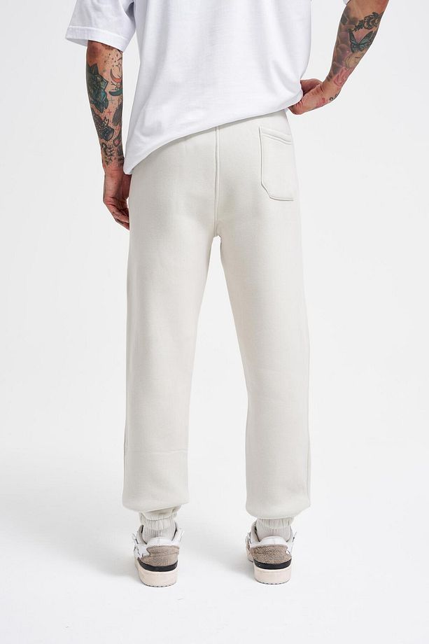 Erkek Basic Jogger Relaxed Gri Eşofman Altı - 5