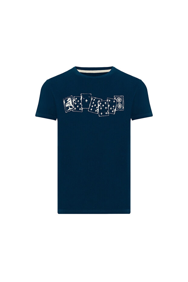 Ted Men's Blue T-Shirt Men T-Shirt Rfted23