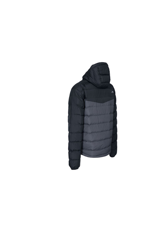 Oskar - Padded Erkek Siyah Outdoor Ceketi ERKEK OUTDOOR CEKETİ MAJKCAN20007 - 2
