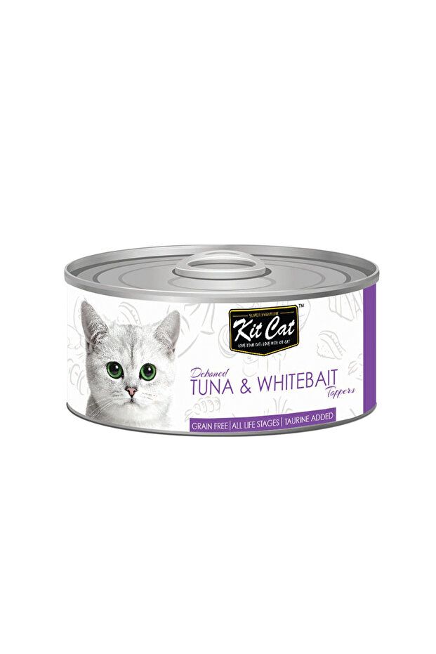 Deboned Tuna & Whitebait Wet Cat Food - 80g