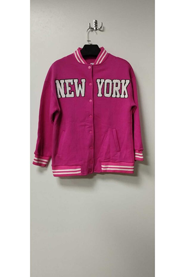 Printed College Jacket - 1