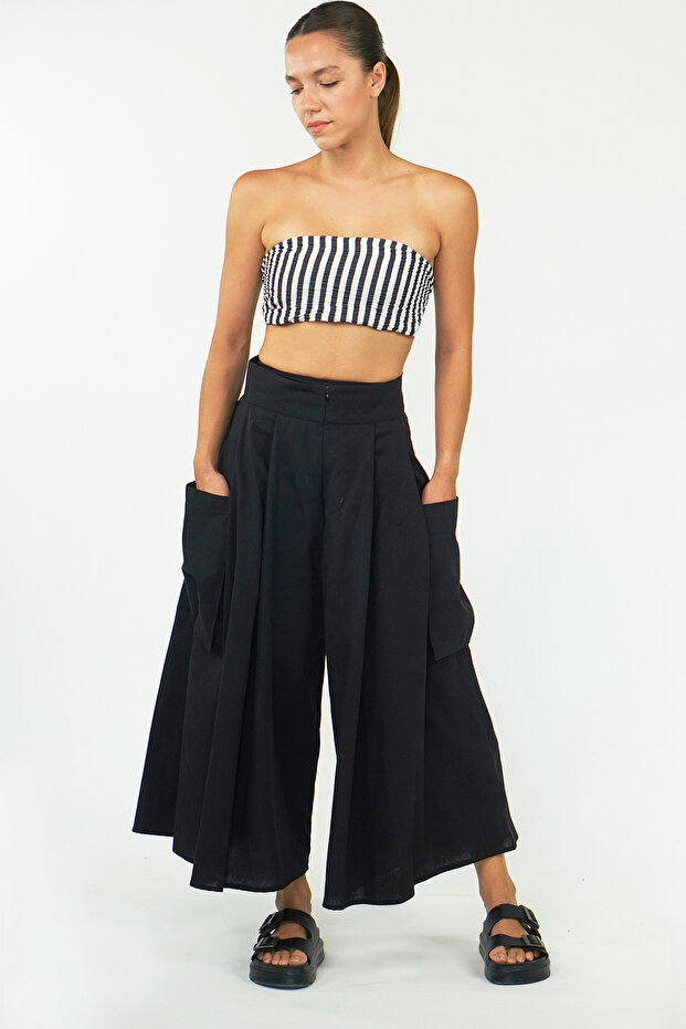 Siyah Kali Kargo Pantolon - 6