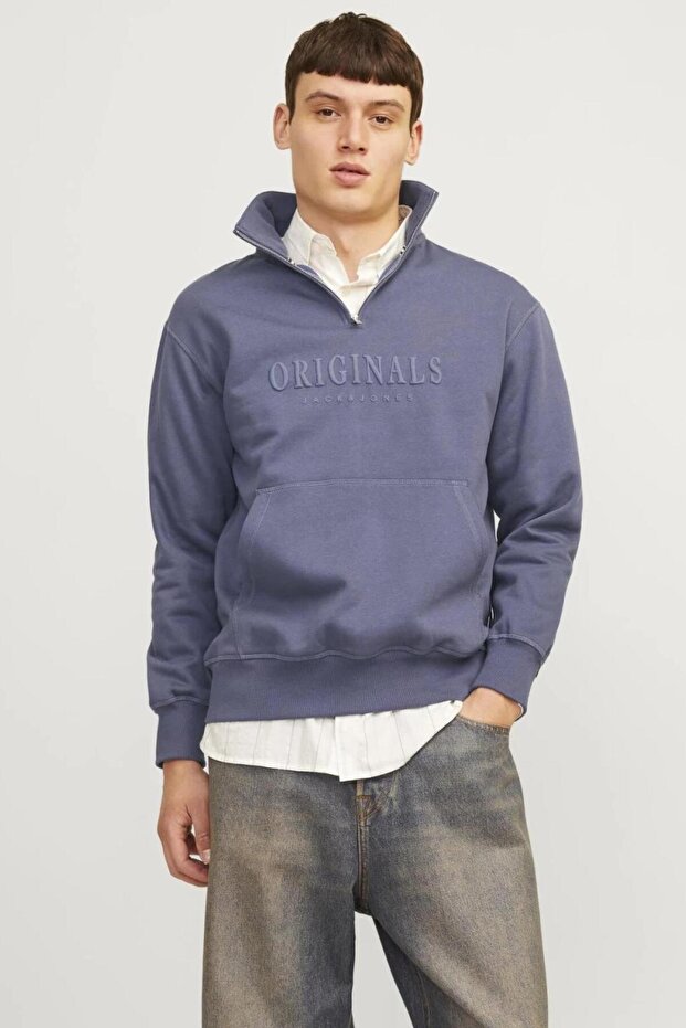 12262816 Jorfrederıksberg Sweat Quarter Zip Men's Sweatshirt