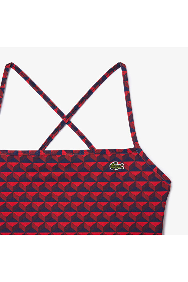 Kadın Monogram Bordo Mayo - 6