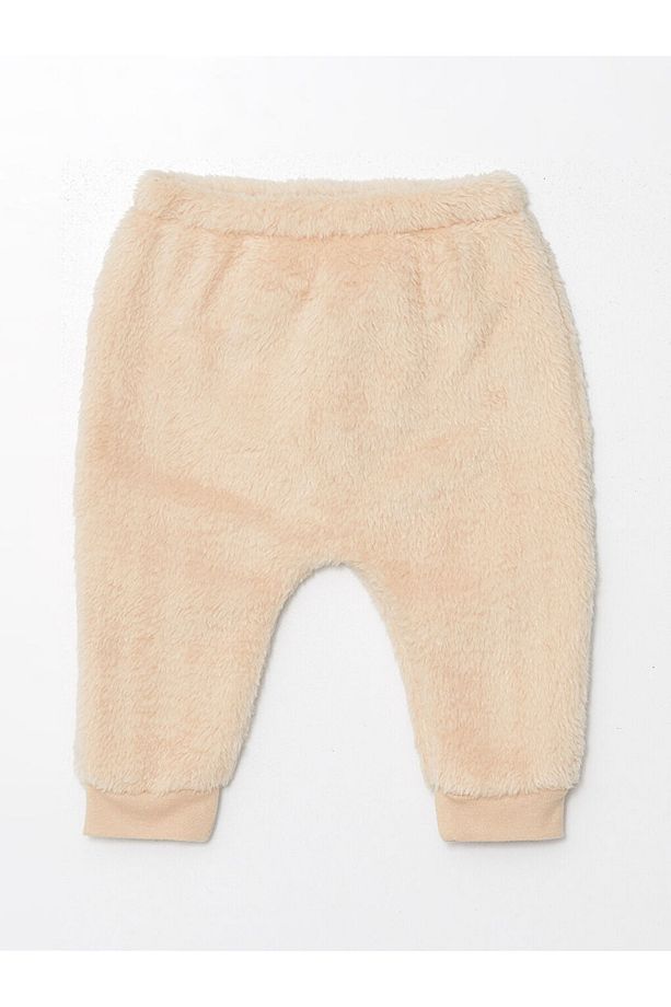LCW baby Pelüş Erkek Bebek Hırka ve Pantolon 2'li Takım - 4