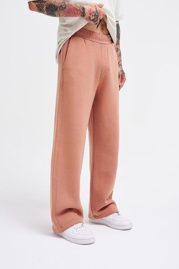 Erkek Baggy Oversize Bakır Eşofman Altı - 2