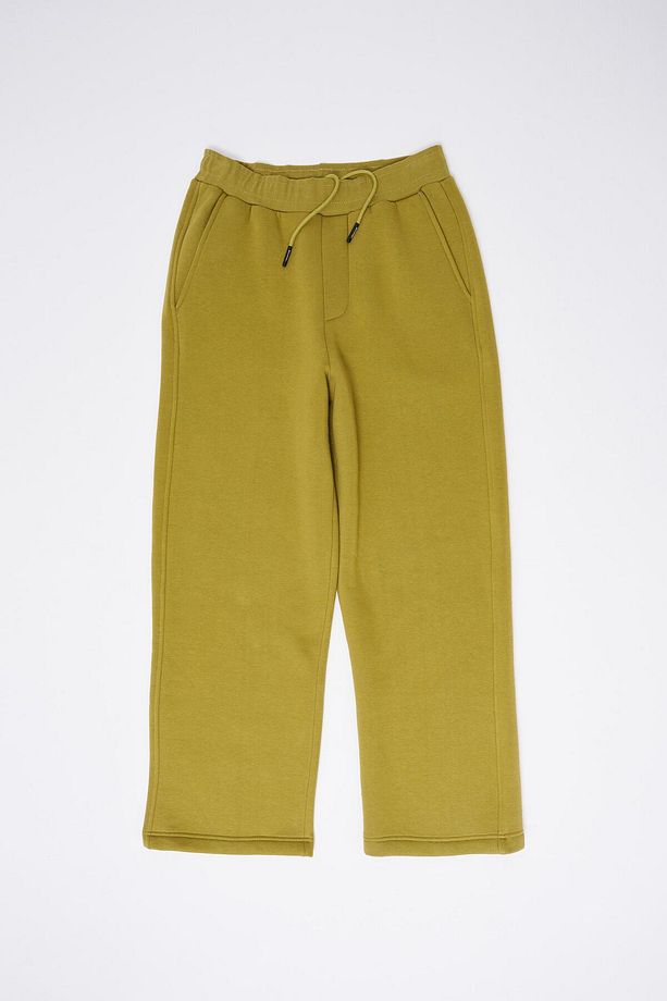 Erkek Baggy Oversize Yeşil Eşofman Altı - 8