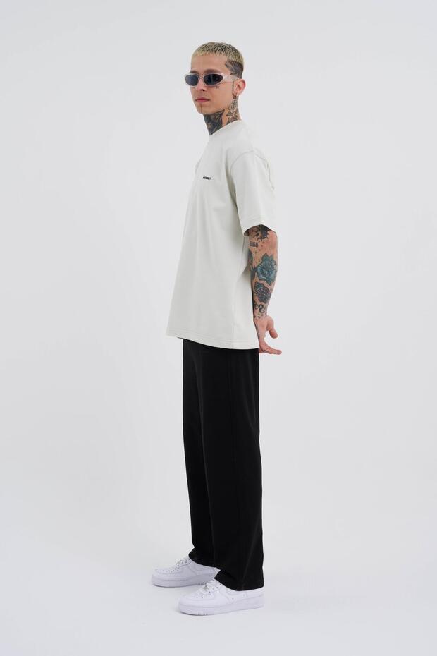 Relaxed Basic Baggy Eşofman Altı Siyah - 6