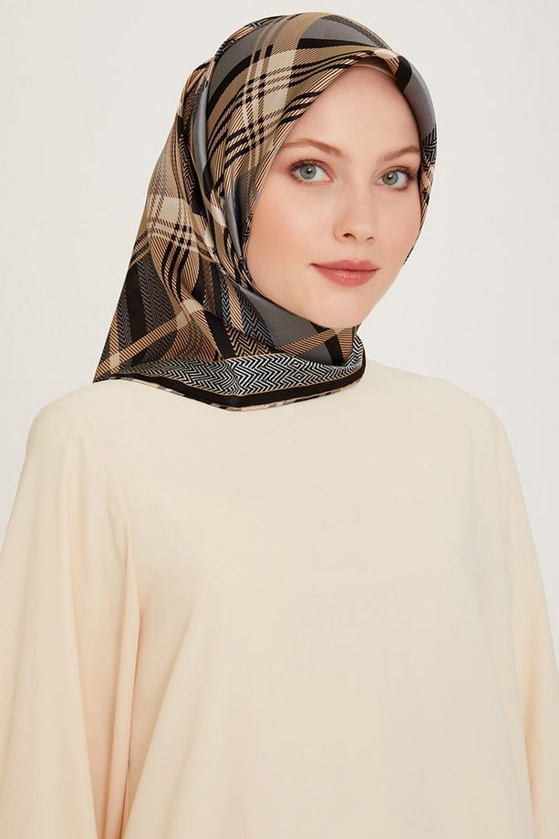 İpek Twill Eşarp 9223D-02 - 1