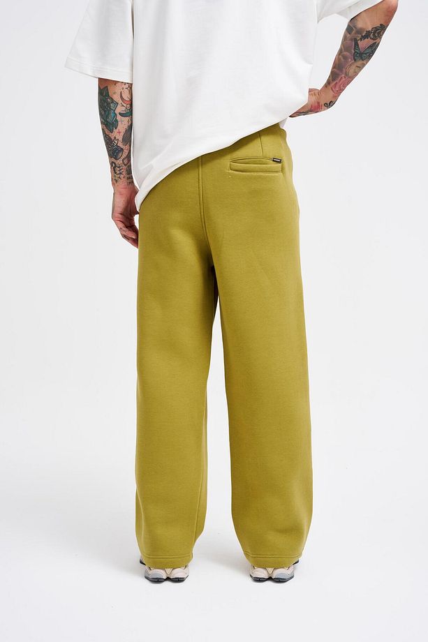 Erkek Baggy Oversize Yeşil Eşofman Altı - 4