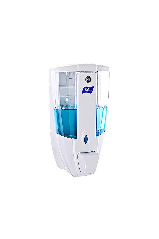 Kutulu Sıvı Sabun ve Şampuan Makinesi, 450 ml Asılabilir Basmalı Sıvı Sabunluk Şampuanlık TP-190 - 1