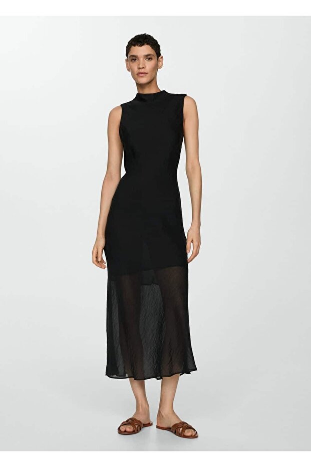 Deri bantlı sandalet - 2