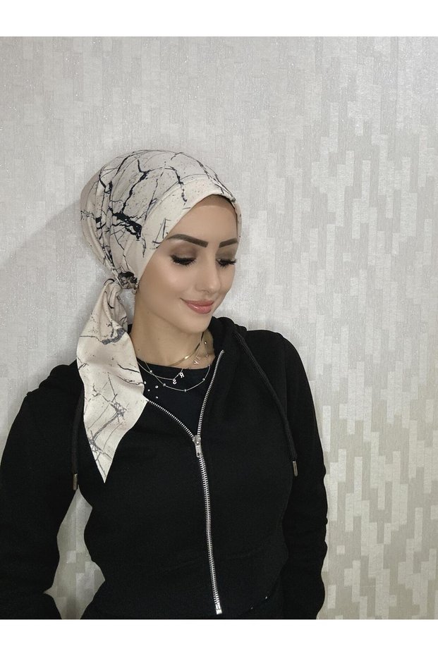 Women Saw Patterned Scarf Shal