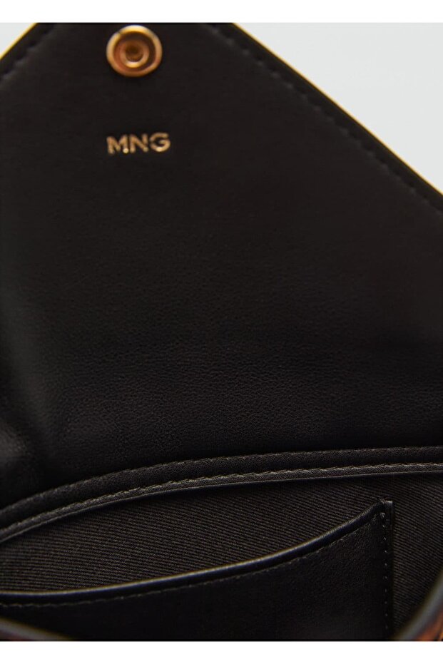 Leopard Print Chain Wallet - 4