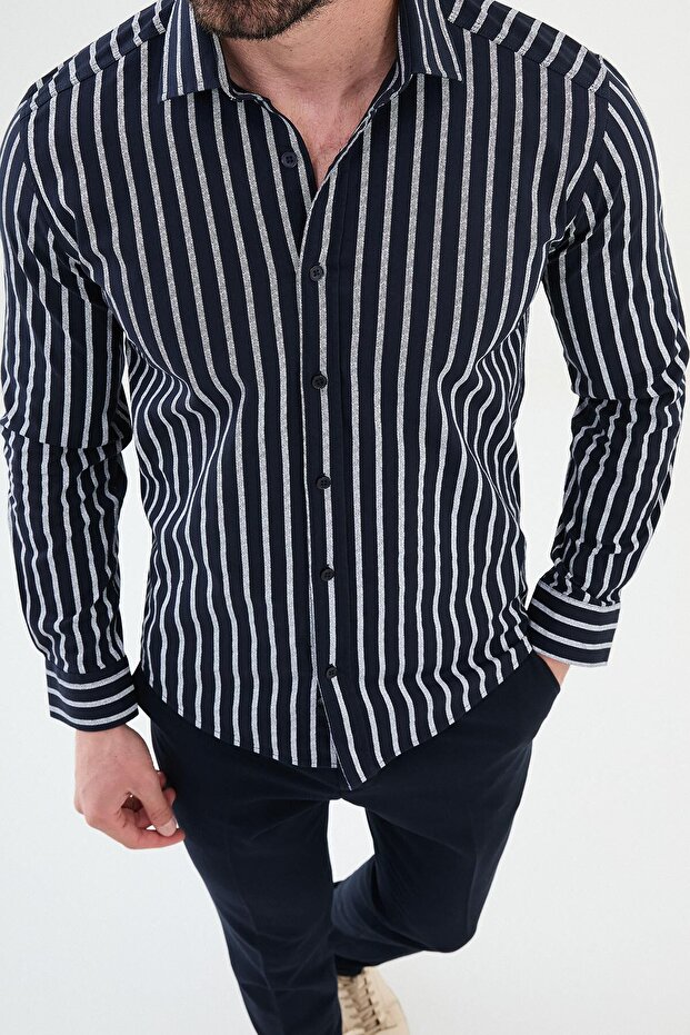 GÖMLEK GİZLİ DÜĞMELİ - 4