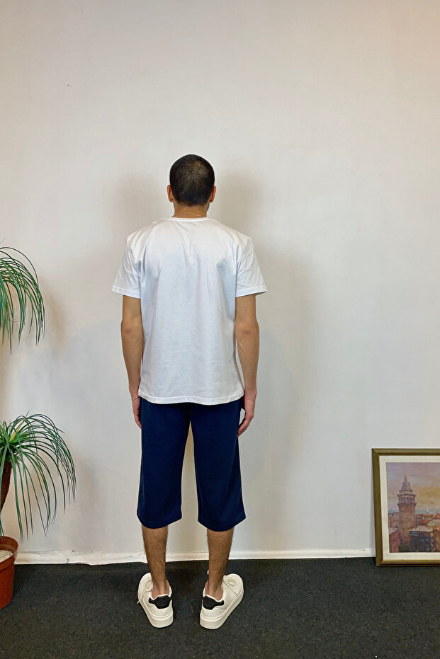 Erkek Regular Kapri Şort spr24sr60 - 2