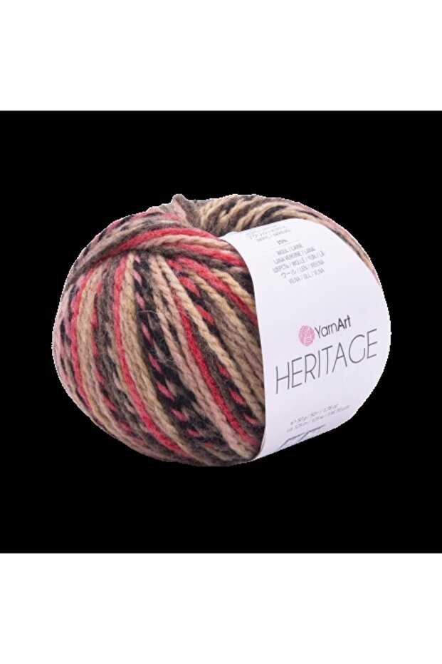 Herıtage - Ebruli El Örgü Ipi Ebruli-338 - 2