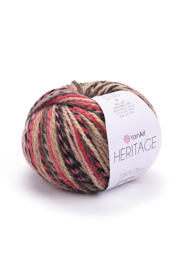 Herıtage - Ebruli El Örgü Ipi Ebruli-338 - 1