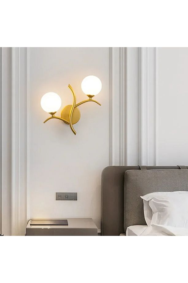 Estrella Glob Camlı Modern Aplik Duvar Aydınlatma - 1