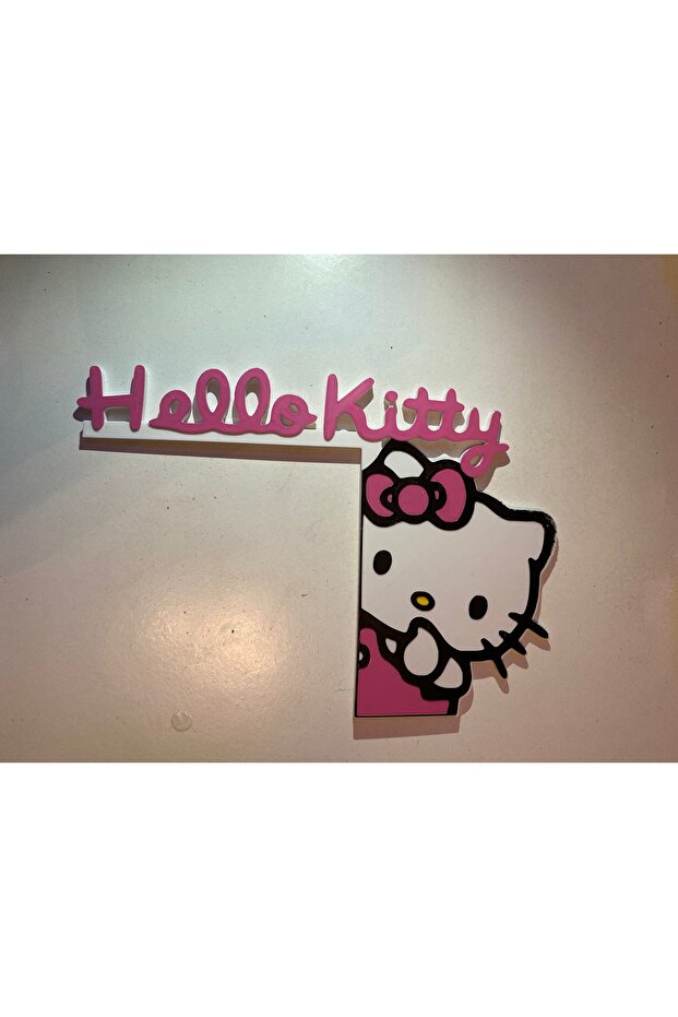 Selam Kedi Sevimli Kapı Köşesi Süsü Hellokittyy - 1