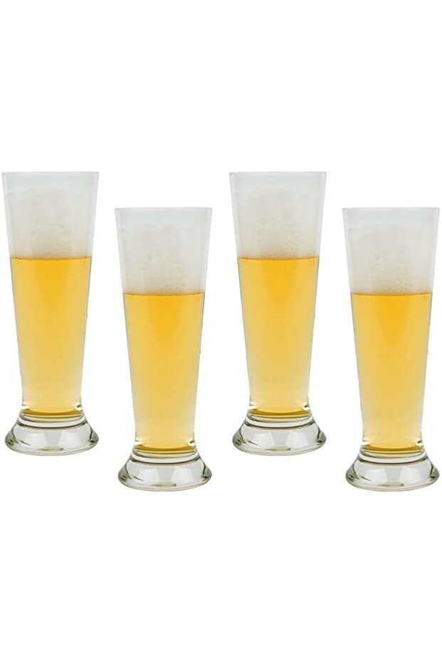 4PCS ARTISAN PILSNER GLASS SET 370 ML