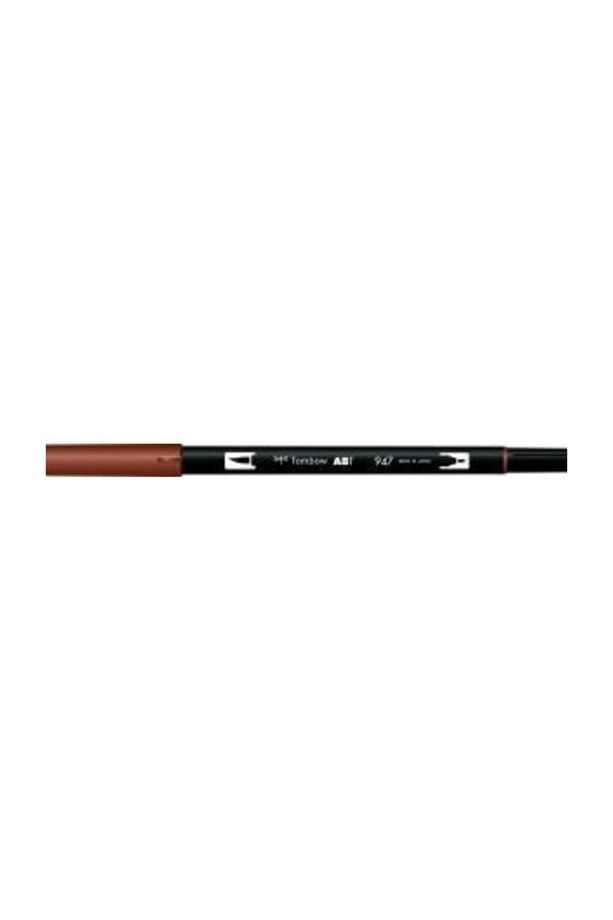 Ab-t Dual Brush Pen Grafik Kalemi Burnt Sienna 947 - 2