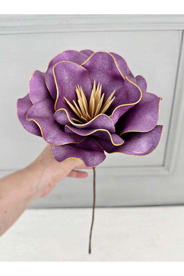 Latex Eva Flower Purple