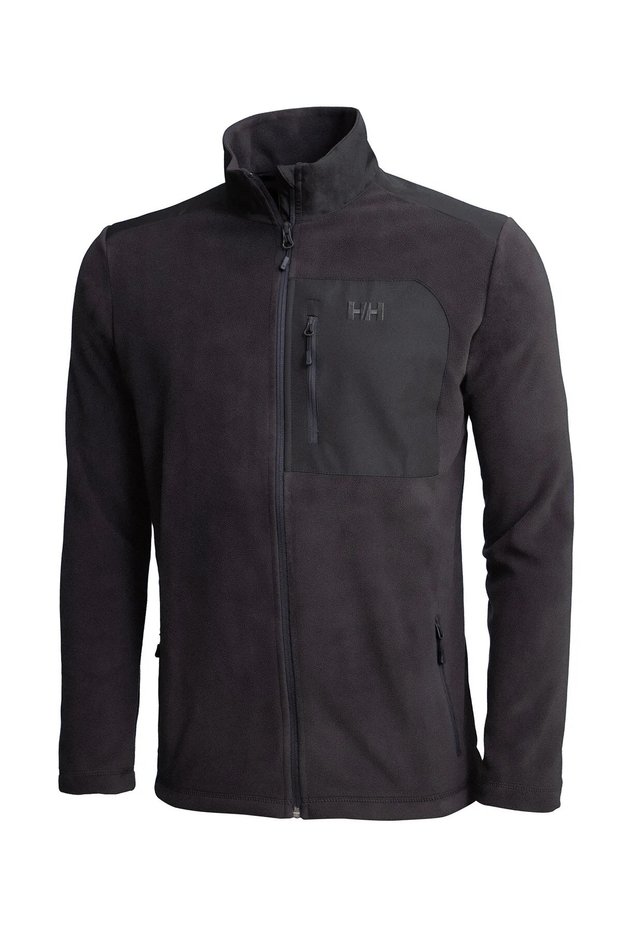 Block Fullzip Erkek Polar Mont Ebony