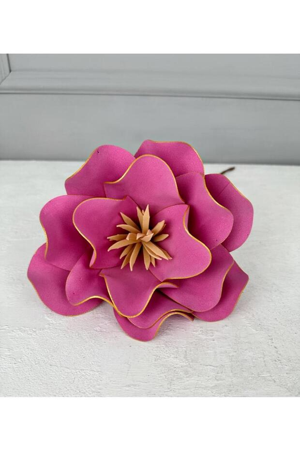 Latex Eva Flower Dark Pink