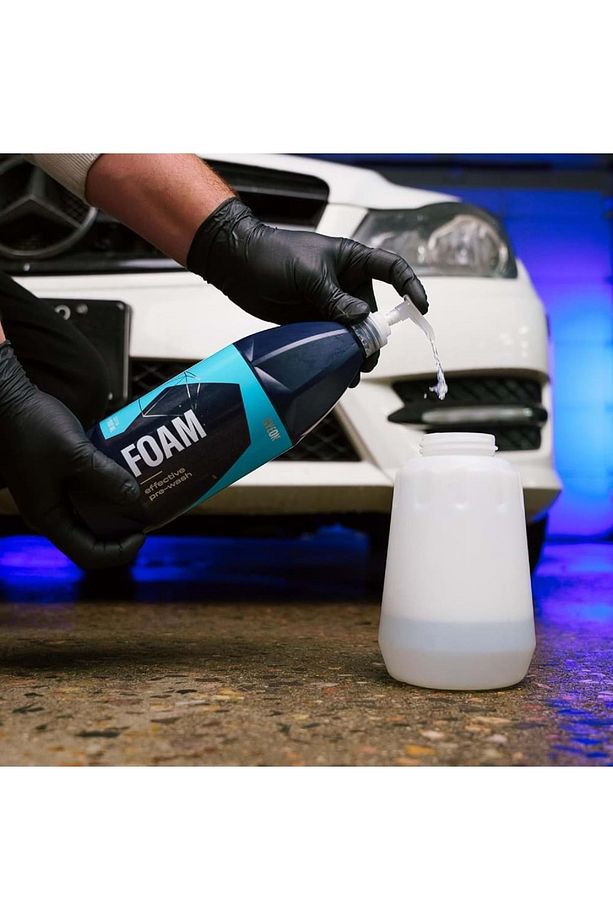 Q²m Foam Araç Ön Yıkama Şampuanı Konsantre - 4000 ml - Yoğun Köpüklü Prewash Snow Foam - 6