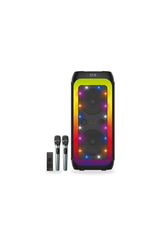 80w 6000 Mah Çift Mikrofonlu Ledli Bluetooth Hoparlör Bts-x700 - 1