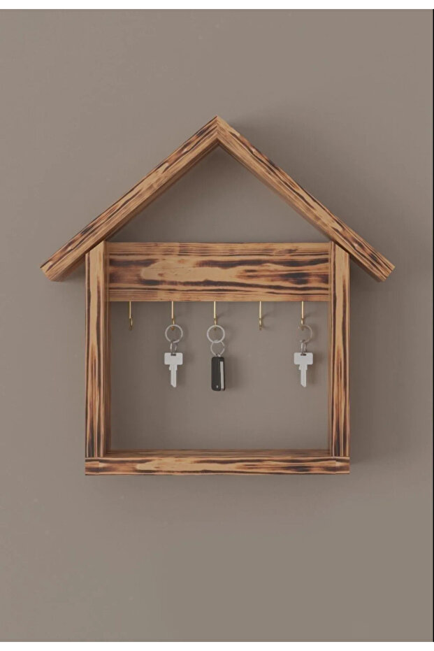 Ahşap Anahtarlık - 1
