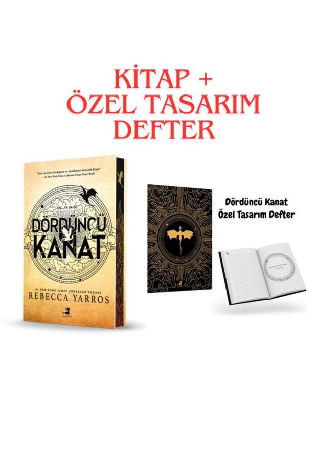Dördüncü Kanat Ciltli + Özel Baskı Ciltli Defter 2'li Set