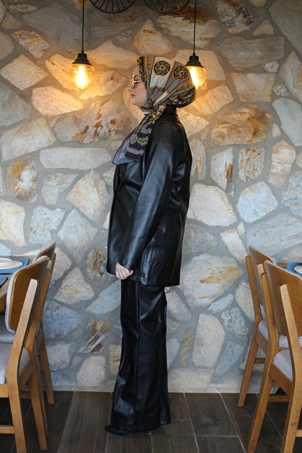 LEVİDOR DERİ PANTOLON - 2