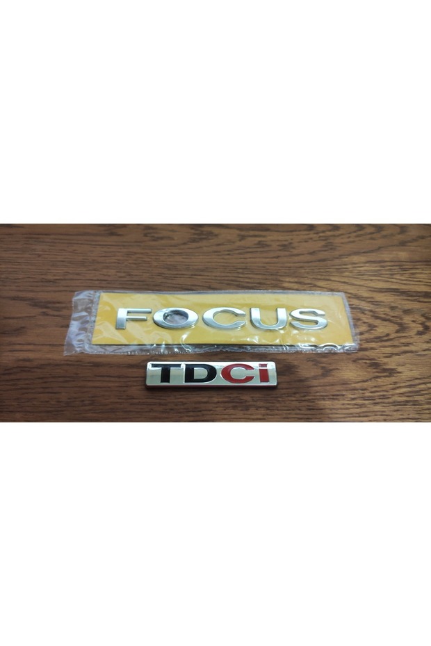 علامة الأمتعة Focus Tdci 2.5 - موديلات 2005-2011 متوافقة، مطلية بالكروم