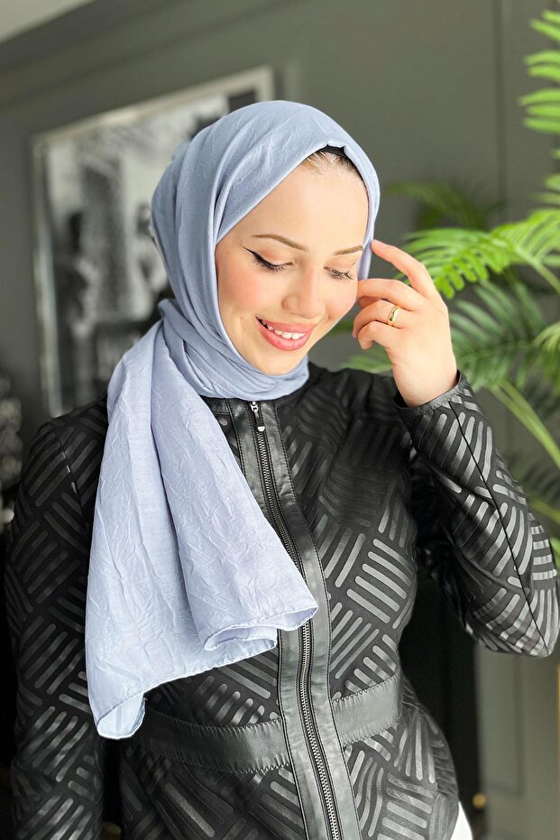 Bambu Kraş Şal - 6060700-971 - Gri - 2