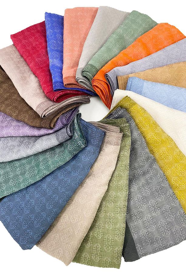 Monogram Jakar Eşarp - 6060950-913 - Taş Rengi - 2