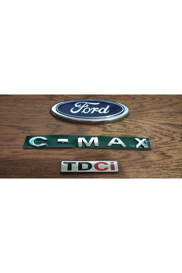 شعار C-MAX لحقيبة السيارة الخلفية و (كتابة شعار TDCI + CMAX) متوافق مع موديلات 2004 إلى 2011 بجودة OEM