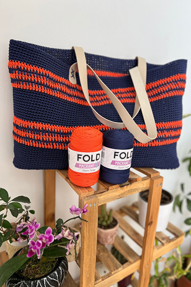 Yarn Macrame No:4 - 172 Polyester Macrame Thread 2 mm - 200 Gr - 230 m Supla Thread Bag Thread - 2