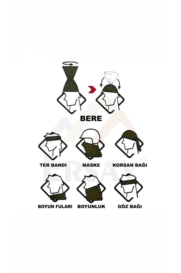 ÇOK AMAÇLI KULLANILABİLEN BALAKLAVA BUFF - 2