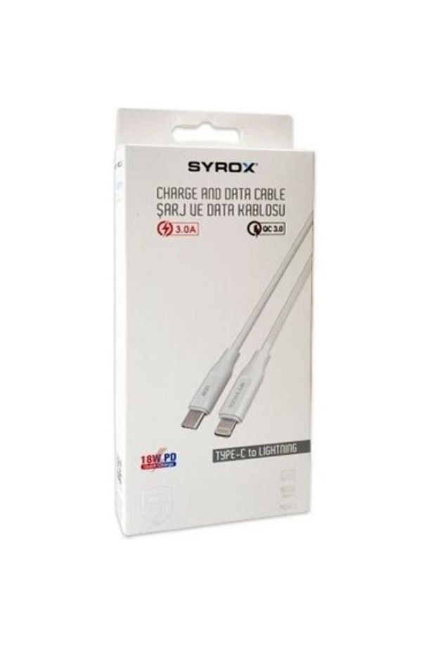 Charger And Data Cable /şarj Ve Data Kablosu/type-c To Lıghtnıng/18w Pd Quıck Change Qc 3.0/3.0a - 1