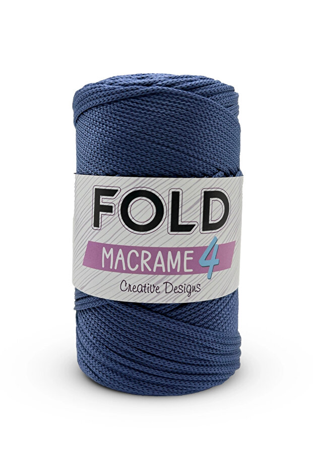 Yarn Macrame No:4 - 235 Polyester Macrame Rope 2 mm - 200 Gr - 230 m Supla Rope Bag Rope