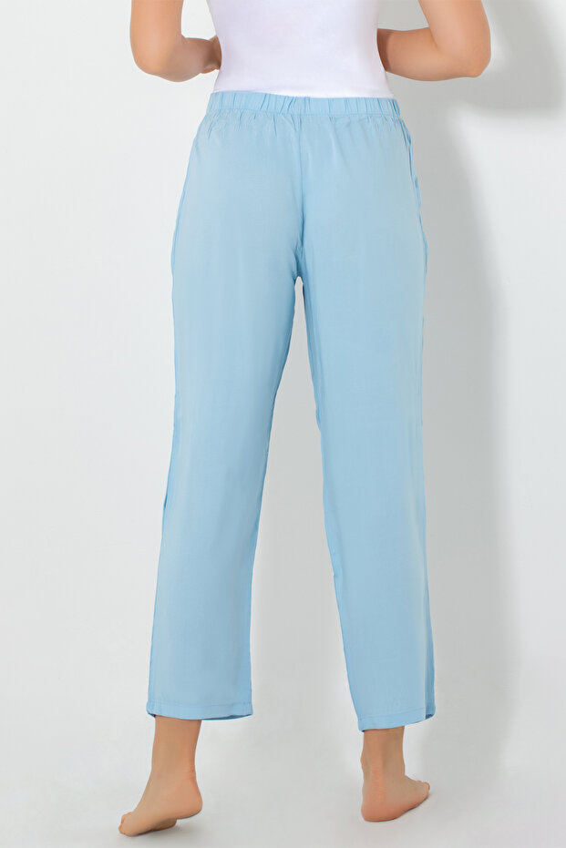 Viskon Pijama Altı - 8