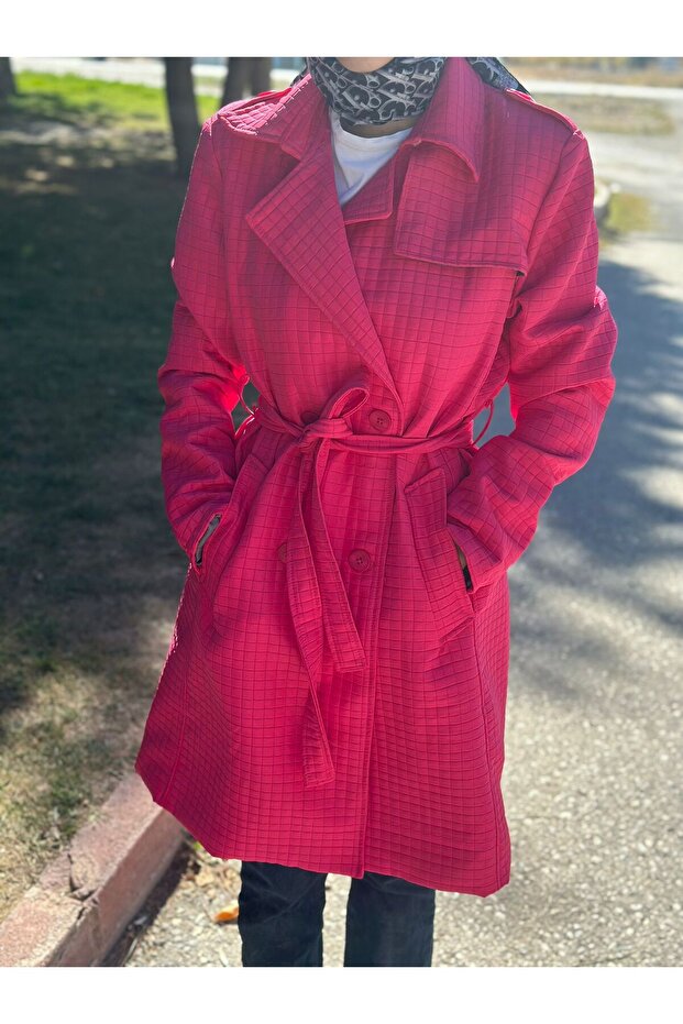 Tesettür Kapitone Çeket - 6