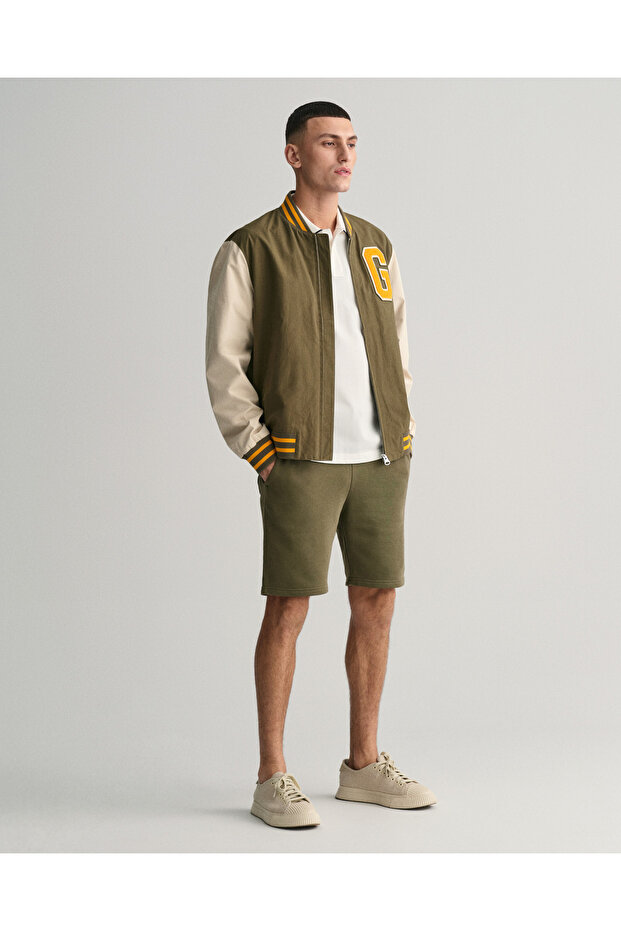 Erkek Yeşil Regular Fit Şort - 2